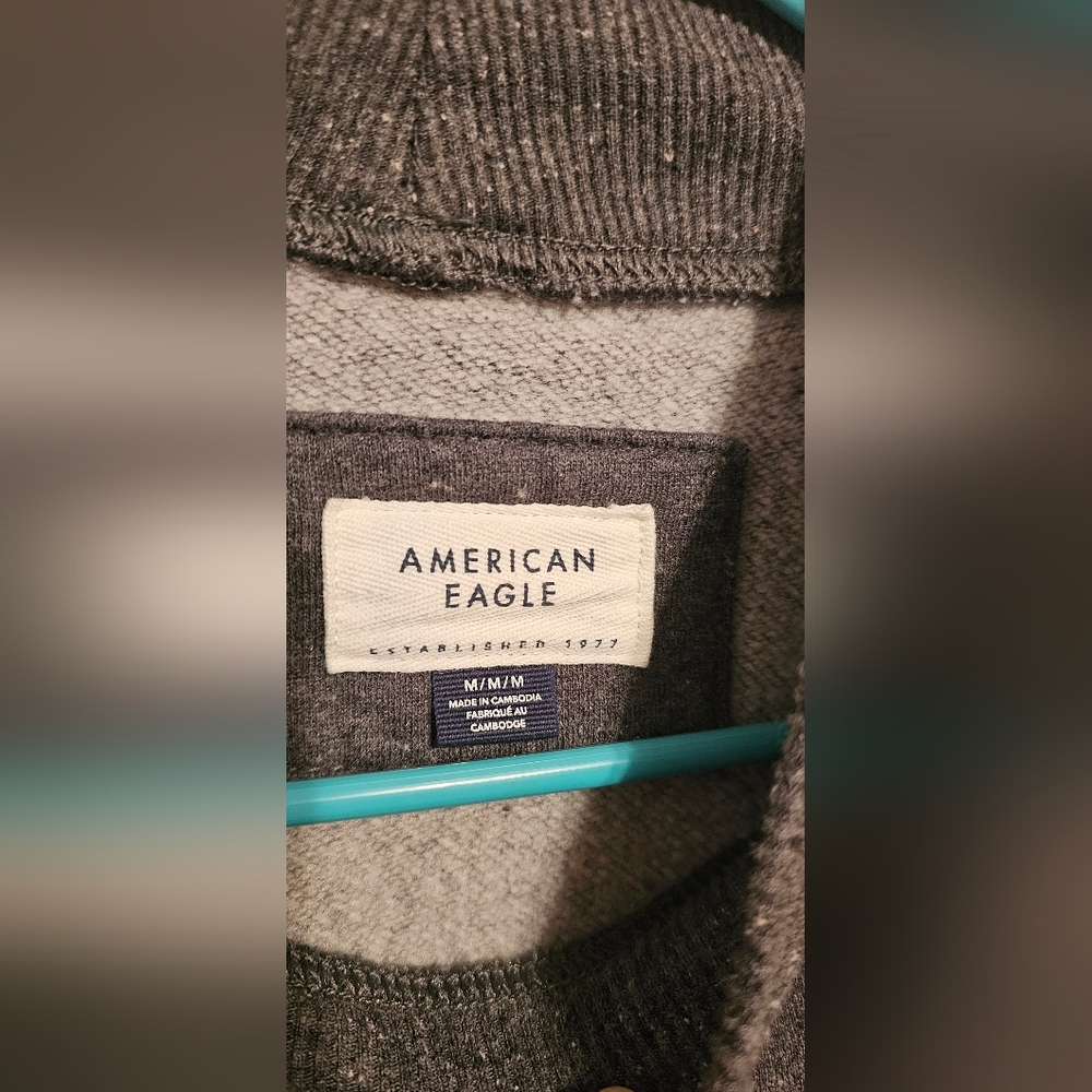 American Eagle Size M Sweatshirt Dress With Pockets - Picture 2 of 5